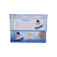 Travel in Space Pencil Case - Blue | TIS-PC001