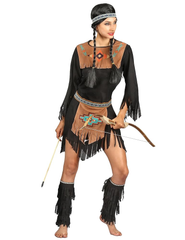 Indian Costume (Dress, Belt, Leg Warmers & Headband) | 093263