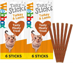 Cats Delight Sticks Turkey & Lamb 6 Sticks | 8813