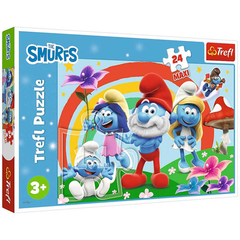 لعبة الألغاز Smurfs Maxi 24 قطعة من تريفل | 14374