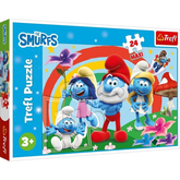 لعبة الألغاز Smurfs Maxi 24 قطعة من تريفل | 14374