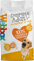 Webbox Complete Dog Food, Chicken & Vegetables 2.5kg | 2475