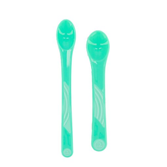 Twistshake 2x Feeding Spoons Straight 4+m - Pastel Green | TWI78191