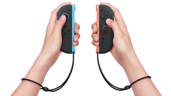 Nintendo Joy-Con - Light Blue & Light Red Wireless Controllers