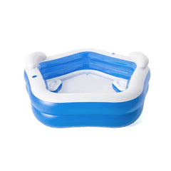 Bestway Inflatable Family Lounge Pool with Seats & Cup Holders | P-54153