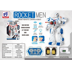 TENFUN Rocket Men Smart Remote Control Robot - Infrared, Gesture & Sound Control | 6029