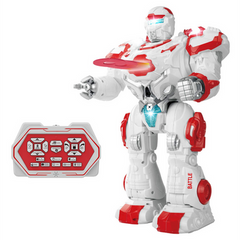 روبوت TENFUN Robo Ninja الذكي للتحكم عن بعد - إطلاق الأقراص الطائرة، التحكم بالإيماءات والأصوات | 6030