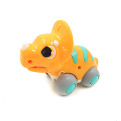 Hola Cool Run Dinosaurs - Friction Powered Push & Go Toy - Orange | HE7968/C