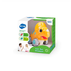 Hola Cool Run Dinosaurs - Friction Powered Push & Go Toy - Orange | HE7968/C