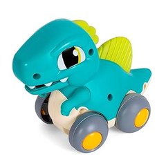 Hola Cool Run Dinosaurs - Friction Powered Push & Go Toy - Blue | HE7968/D