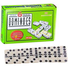Dominoes Double-Six - 28 Pieces - Color Dot | AL5010M