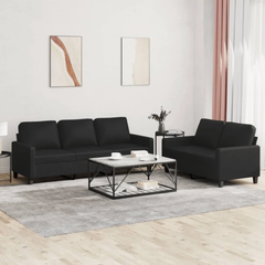 ZHIDA 2+3 FABRIC SOFA COBIN99 BLACK | S5720-COBIN-99