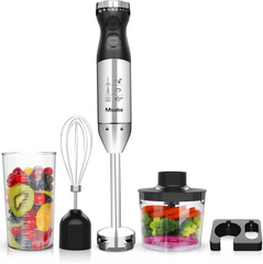 Midea Immersion Blender Series 6000, 600W, Black | MJ-BH6001W