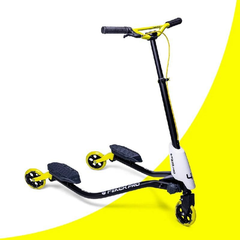 YVolution Y Fliker Pro 4L / 13L / 16L - 2-Pack Carving Scooters - Yellow | YVLVYS15Y2