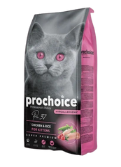 طعام القطط Prochoice Cat Pro 37 للقطط الصغيرة بالدجاج 2 كجم | P4608