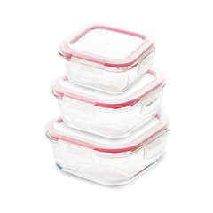 Bergner BG-20251-RD Set 3 Pcs Food Container | BG-20251-RD