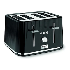 Tefal 1700 W Loft Toaster 4 Slots, Black & SS | TT760840