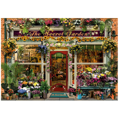 Educa 19940 - The Secret Garden Flower Shop 1500-Piece Jigsaw Puzzle | 19940