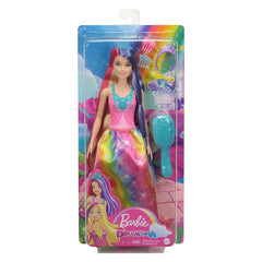 Barbie Dreamtopia Rainbow Princess Doll with Extra-Long Fantasy Hair | GTF38