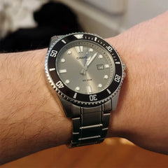 Casio Men 3H Watch - Silver / Grey / Black | MDV-107D-8AVDF