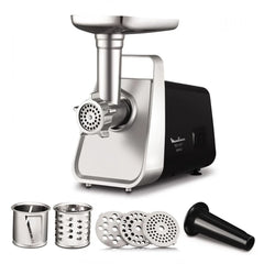 Moulinex 6-in-1 Meat Grinder 1600W 1.9kg/min Black/Silver | ME306832