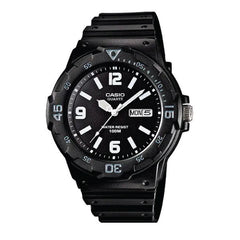 Casio Unisex 3-Hand Watch - Black | MRW-200H-1B2VDF
