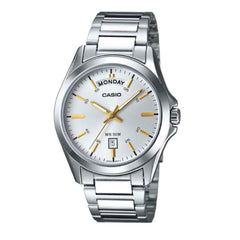 Casio Men 3-Hand Watch - Silver | MTP-1370D-7A2VDF