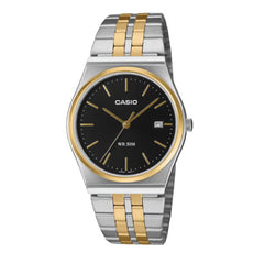 Casio Men 3-Hand Watch - 2-Tone Gold / Black | MTP-B145SG-1AVDF