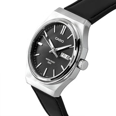 Casio Men 3-Hand Watch - Black / Silver | MTP-E735L-8AVDF