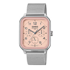 Casio Men 3-Hand Watch - Pink / Silver | MTP-M306M-4AVDF