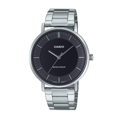 Casio Men 3-Hand Watch - Black / Silver | MTP-VT04D-1EDF