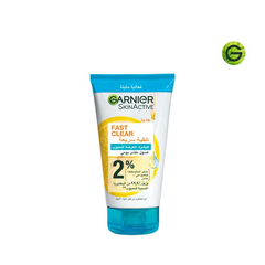 Garnier Fast Clear 2% Salicylic Acid & Vitamin C 3-in-1 Anti-Acne Exfoliating Wash 150ml