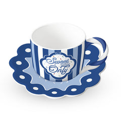 Bialetti Set of 6 Stackable Coffee Cups - Candy Land | Ncandy0040