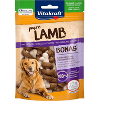 Vitakraft Pure Lamb Bonas Lamb Meat Calcium Bones Dog Treat - 80g
