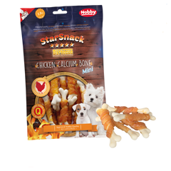 Nobby StarSnack Chicken Calcium Bone Dog Treats 113g | 70165
