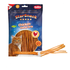 Nobby StarSnack Chicken Catnip Strip Cat Treats 85g | 50401