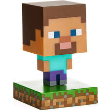 Minecraft Steve Icon Light 3D Lamp USB Type-C Rechargeable