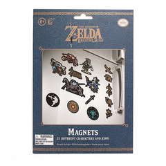 Nintendo The Legend of Zelda Breath of the Wild Fridge Magnets Set of 21