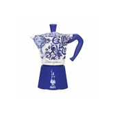 Bialetti Moka Express Dolce&Gabbana Blu Mediterraneo 6-Cup Coffee Maker | BIA0005346