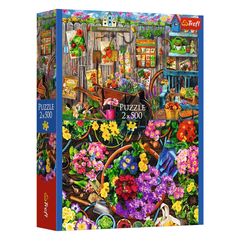 Trefl Working in the Garden 2x500-Piece Puzzle | 37529