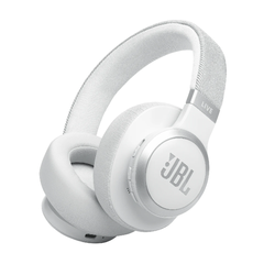 سماعات رأس لاسلكية بخاصية إلغاء الضوضاء JBL Live 770NC - أبيض | JBL-HS-LV770-WT