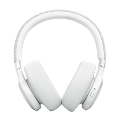 سماعات رأس لاسلكية بخاصية إلغاء الضوضاء JBL Live 770NC - أبيض | JBL-HS-LV770-WT