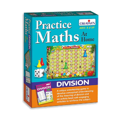 Creatives Practice Maths at Home Division Educational Game | 1072
