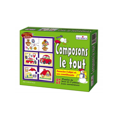 Creatives Composons Le Tout Educational Game 12P | 1080