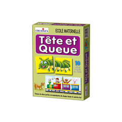 Creatives Tête Et Queue Educational Game 24P | 1100