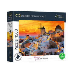 Trefl Prime UFT Oia Santorini Puzzle 1500 Pieces | 26195