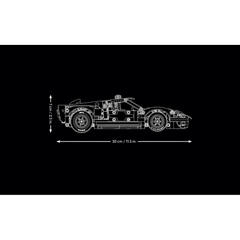 LEGO Technic 1966 Ford GT40 MKII Race Car | 42223