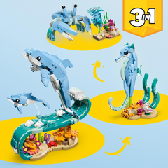 LEGO Creator 3 in 1 Sea Animals: Beautiful Dolphins | 31385