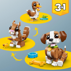 LEGO Creator 3 in 1 Cute Animals: Playful Puppy Dog | 31382