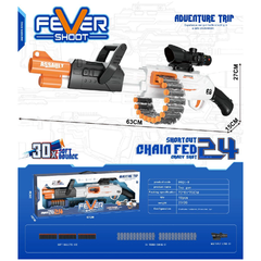 Soft Bullet Shooting Gun with 30 Soft Bullets | 9901-9